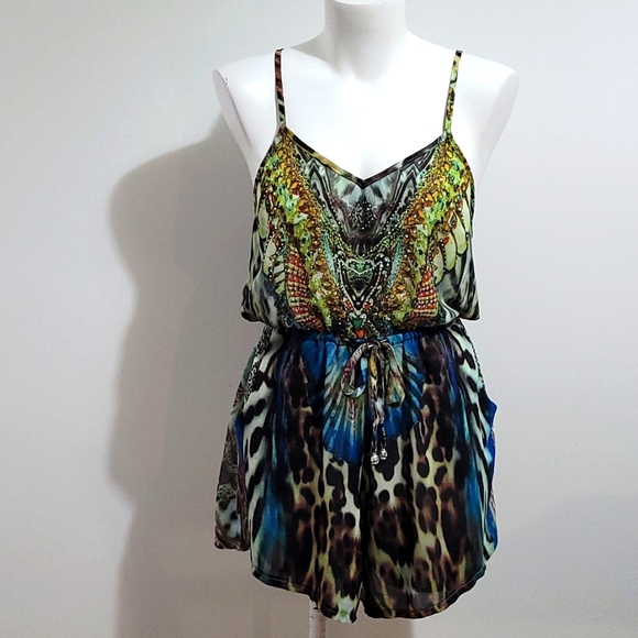 Grace & Co Pants - Grace & Co size 8 romper